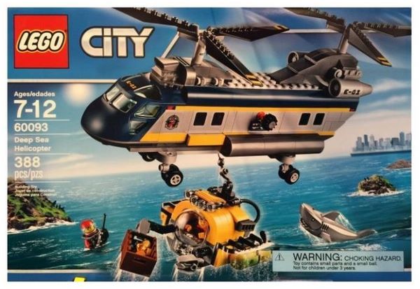 Отзывы LEGO City 60093 Исследовательский вертолет