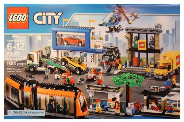 Отзывы LEGO City 60097 Городская площадь