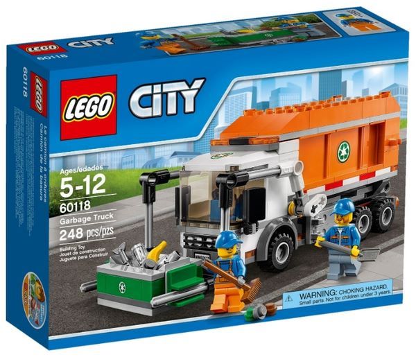 Отзывы LEGO City 60118 Мусоровоз