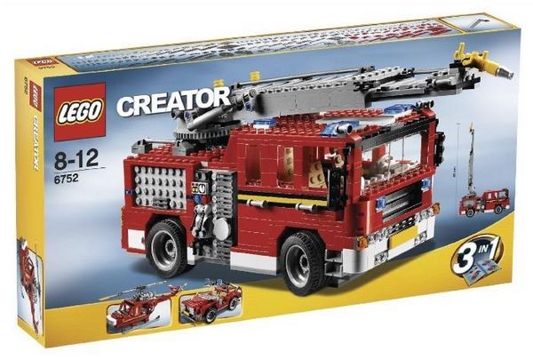 Отзывы LEGO Creator 6752 Пожарная техника