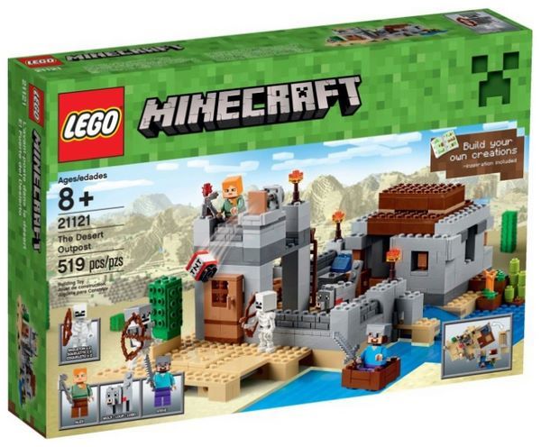 Отзывы LEGO Minecraft 21121 Застава в пустыне