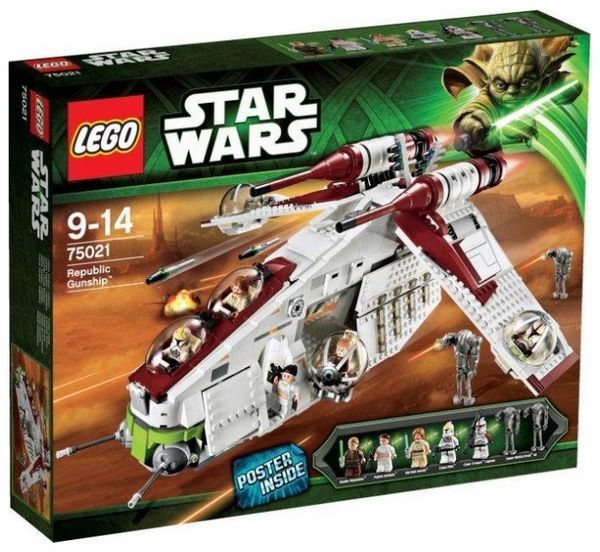 Отзывы LEGO Star Wars 75021 Вертолёт республики