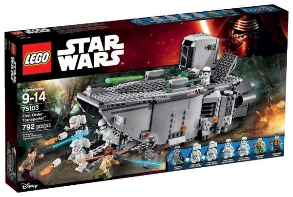 Отзывы LEGO Star Wars 75103 Перевозчик Первого Ордена