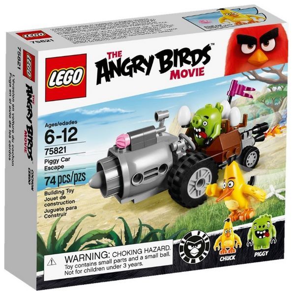 Отзывы LEGO The Angry Birds Movie 75821 Побег Свинки на авто