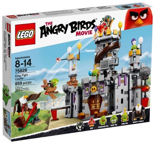 Отзывы LEGO The Angry Birds Movie 75826 Замок короля Свинок