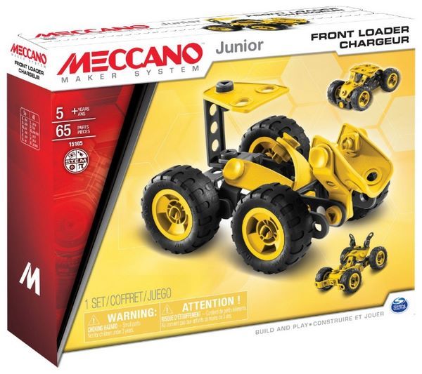 Отзывы Meccano Junior 15105 Фронтальный погрузчик 3 в 1