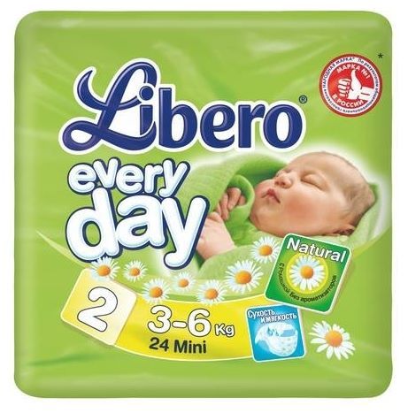 Отзывы Libero Everyday 2 (3-6 кг)