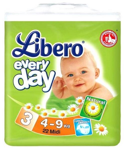 Отзывы Libero Everyday 3 (4-9 кг)