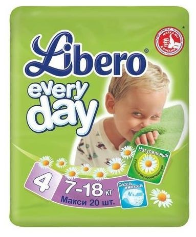 Отзывы Libero Everyday 4 (7-18 кг)