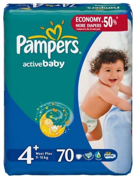 Отзывы Pampers Active Baby 4+ (9-16 кг)