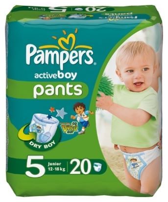 Отзывы Pampers Active Boy 5 (12-18 кг)