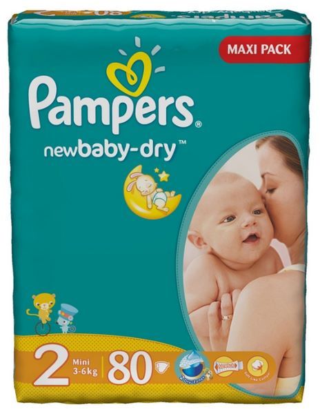 Отзывы Pampers New Baby-Dry 2 (3-6 кг)