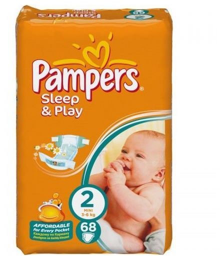 Отзывы Pampers Sleep&Play 2 (3-6 кг)