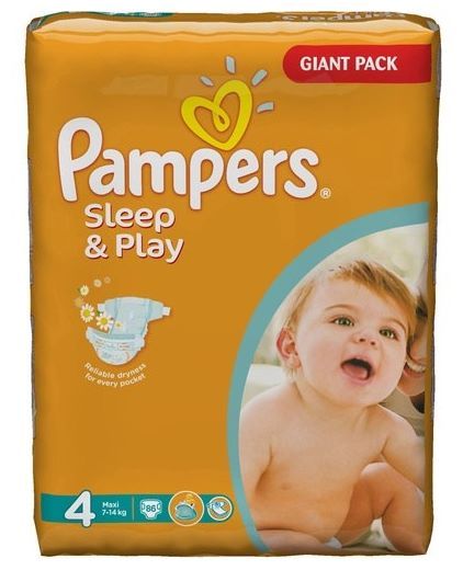 Отзывы Pampers Sleep&Play 4 (7-14 кг)