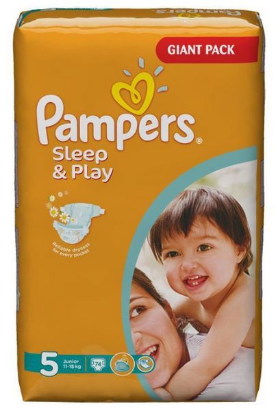 Отзывы Pampers Sleep&Play 5 (11-18 кг)