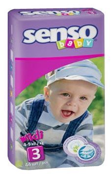 Отзывы Senso baby подгузники 3 (4-9 кг)