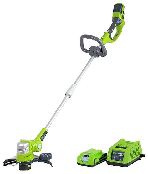 Отзывы Greenworks 2100007a 24V Deluxe G24ST30MK2