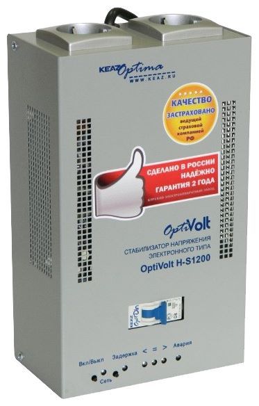 Отзывы KEAZ Optima OptiVolt H-S1200