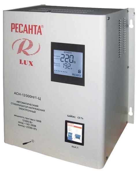 Отзывы РЕСАНТА LUX АСН-12000Н/1-Ц