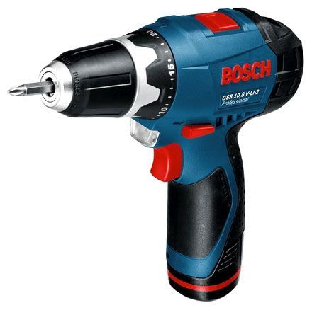 Отзывы Bosch GSR 10,8 V-LI-2 1.3Ah x2 Bag Set