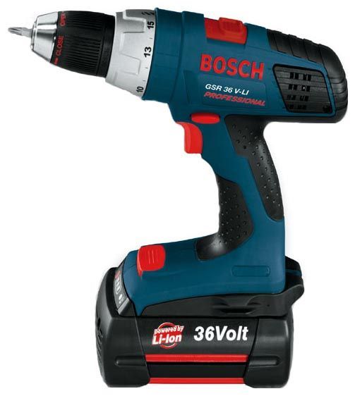 Отзывы Bosch GSR 36 V-LI 2.6Ah x2 Case