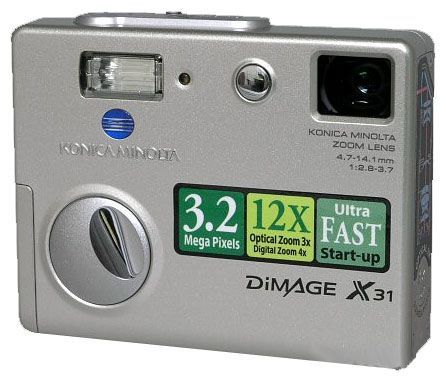 Отзывы Konica Minolta DiMAGE X31