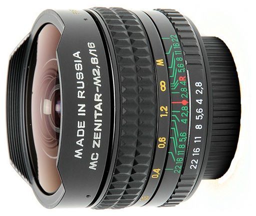 Отзывы Зенит Зенитар К 16mm f/2.8