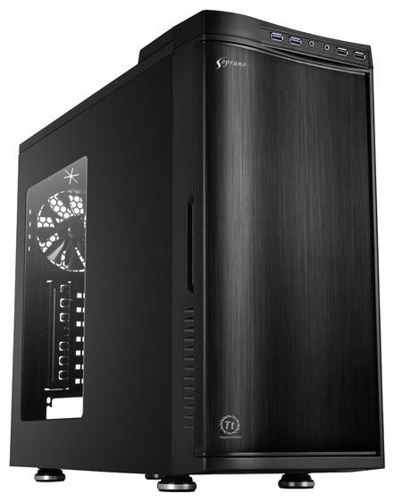 Отзывы Thermaltake New Soprano Window VO900M1W2N Black