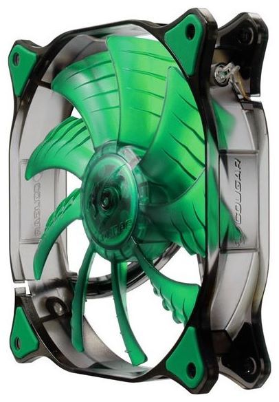 Отзывы COUGAR CFD120 GREEN LED Fan