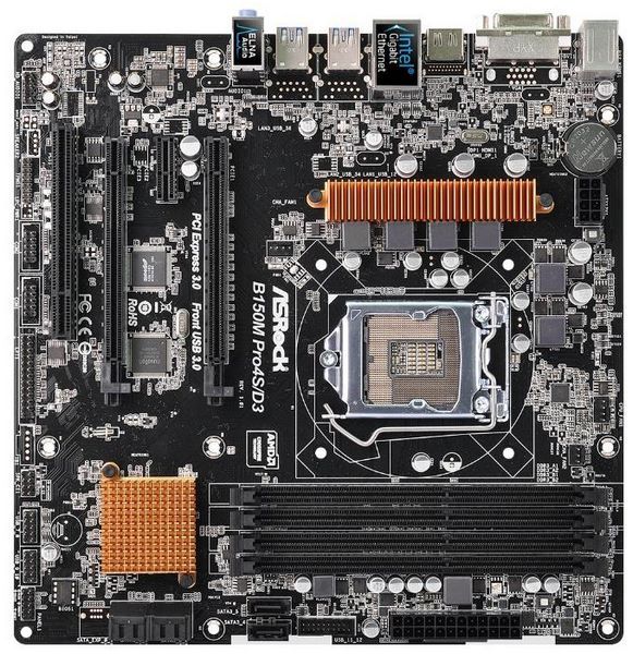 Отзывы ASRock B150M Pro4S/D3