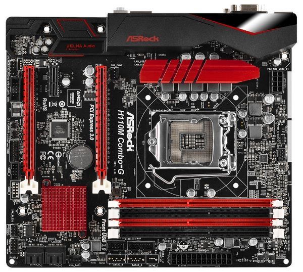 Отзывы ASRock H110M Combo-G