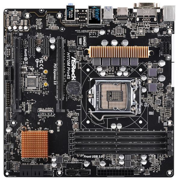 Отзывы ASRock H170M Pro4S