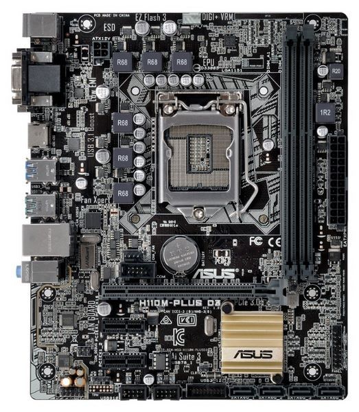 Отзывы ASUS H110M-PLUS D3