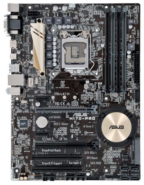 Отзывы ASUS H170-PRO