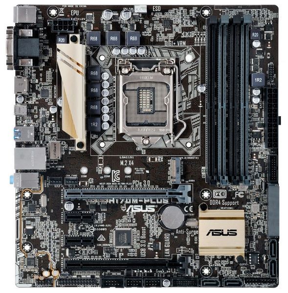 Отзывы ASUS H170M-PLUS