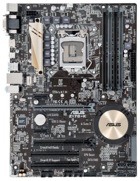 Отзывы ASUS Z170-K