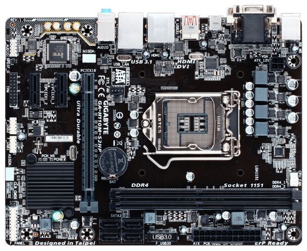 Отзывы GIGABYTE GA-H110M-S2HP (rev. 1.0)