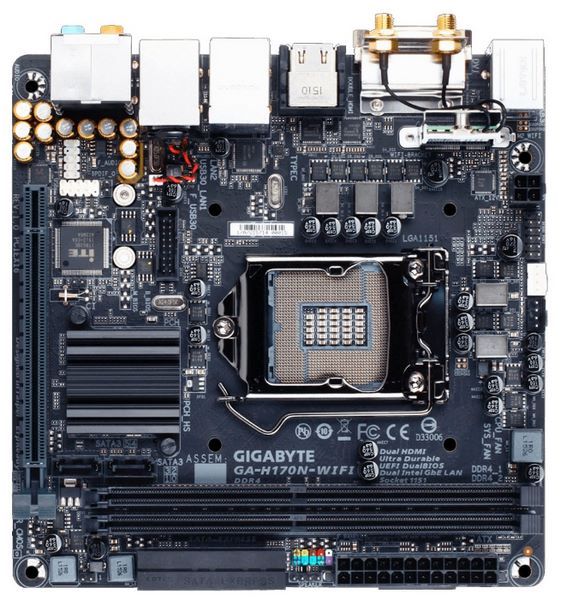 Отзывы GIGABYTE GA-H170N-WIFI (rev. 1.0)