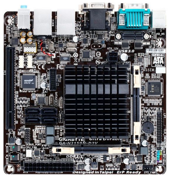 Отзывы GIGABYTE GA-N3150N-D3V (rev. 1.0)