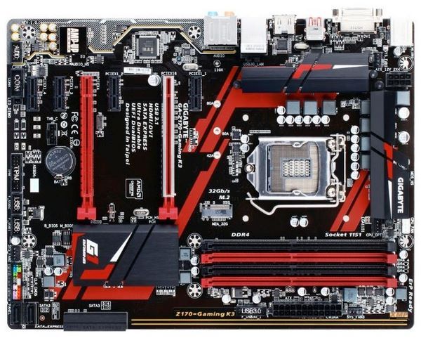 Отзывы GIGABYTE GA-Z170-Gaming K3-EU (rev. 1.0)