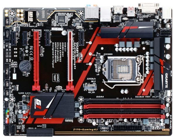 Отзывы GIGABYTE GA-Z170-Gaming K3 (rev. 1.0)