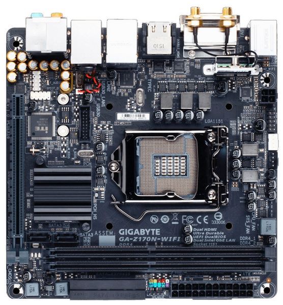 Отзывы GIGABYTE GA-Z170N-WIFI (rev. 1.0)