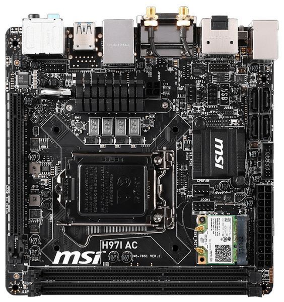 Отзывы MSI H97I AC