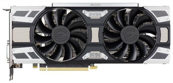 Отзывы EVGA GeForce GTX 1070 1594Mhz PCI-E 3.0 8192Mb 8008Mhz 256 bit DVI HDMI HDCP