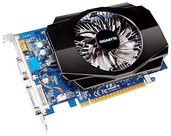 Отзывы GIGABYTE GeForce GT 630 810Mhz PCI-E 2.0 1024Mb 1600Mhz 128 bit DVI HDMI HDCP