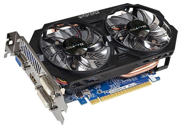 Отзывы GIGABYTE GeForce GTX 650 1110Mhz PCI-E 3.0 2048Mb 5000Mhz 128 bit 2xDVI HDMI HDCP WindForce