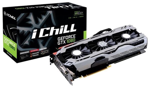 Отзывы Inno3D GeForce GTX 1080 1759Mhz PCI-E 3.0 8192Mb 10400Mhz 256 bit DVI HDMI HDCP X4