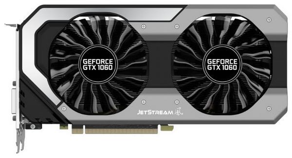 Отзывы Palit GeForce GTX 1060 1506Mhz PCI-E 3.0 6144Mb 8008Mhz 192 bit DVI HDMI HDCP JetStream