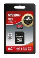 Отзывы OltraMax microSDXC Class 10 UHS-1 45MB/s + SD adapter