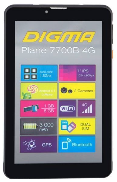 Отзывы Digma Plane 7700B 4G